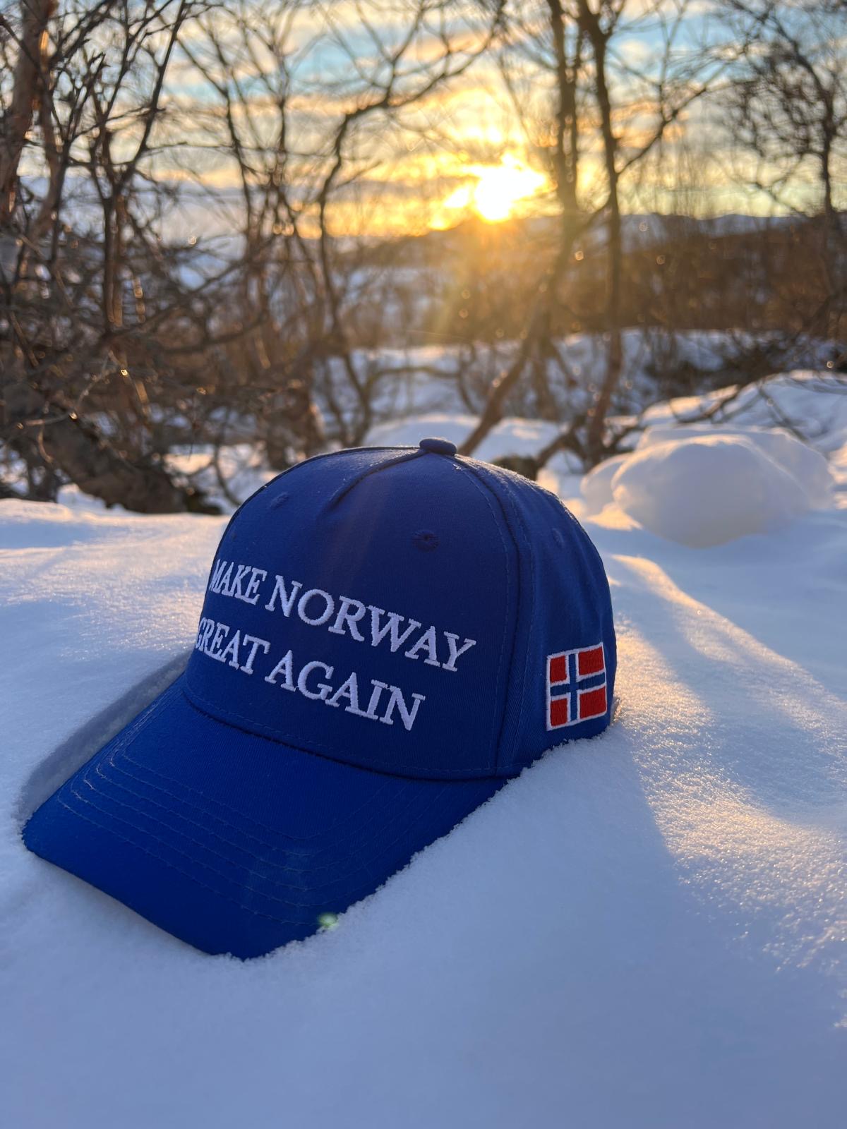 MAKE NORWAY GREAT AGAIN - Caps - Blå